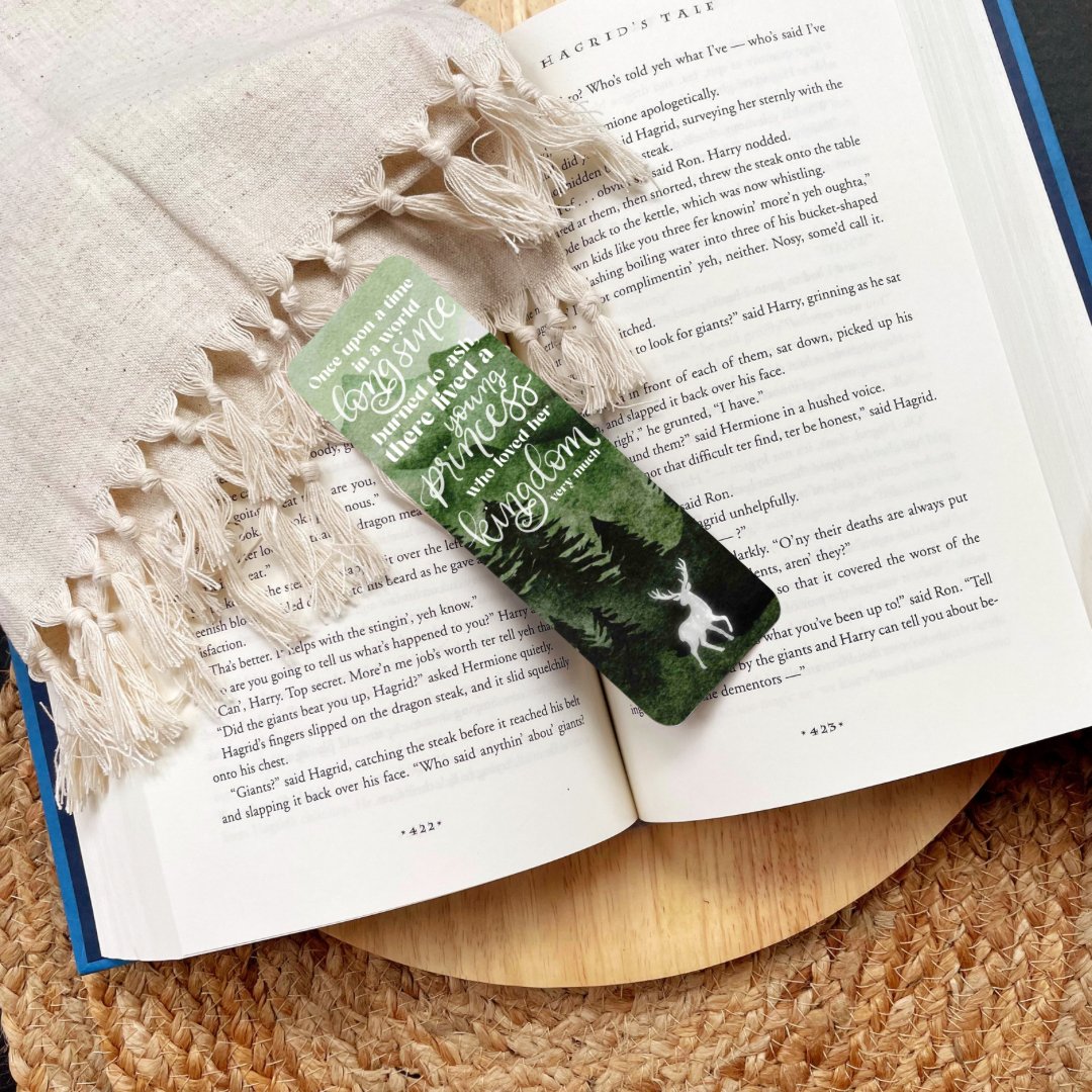 Throne of Glass Quote Bookmark | Cute Book Accessories - Serafine Art & Design - 