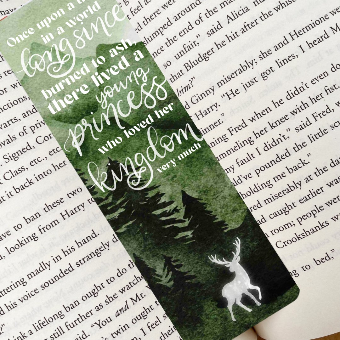 Throne of Glass Quote Bookmark | Cute Book Accessories - Serafine Art & Design - 