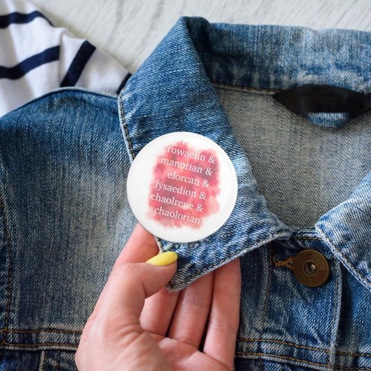 Throne of Glass Ships Pin | Bookish Pinback Button - Serafine Art & Design - 