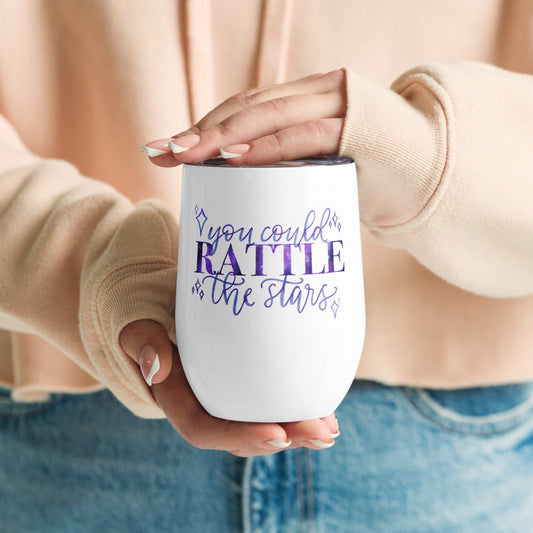 Throne of Glass Wine Tumbler | Rattle The Stars - Serafine Art & Design - 