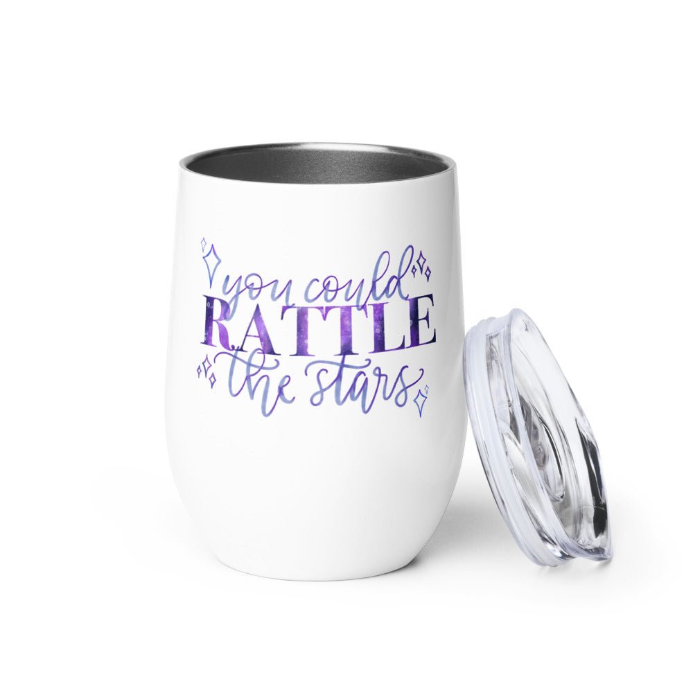 Throne of Glass Wine Tumbler | Rattle The Stars - Serafine Art & Design - 
