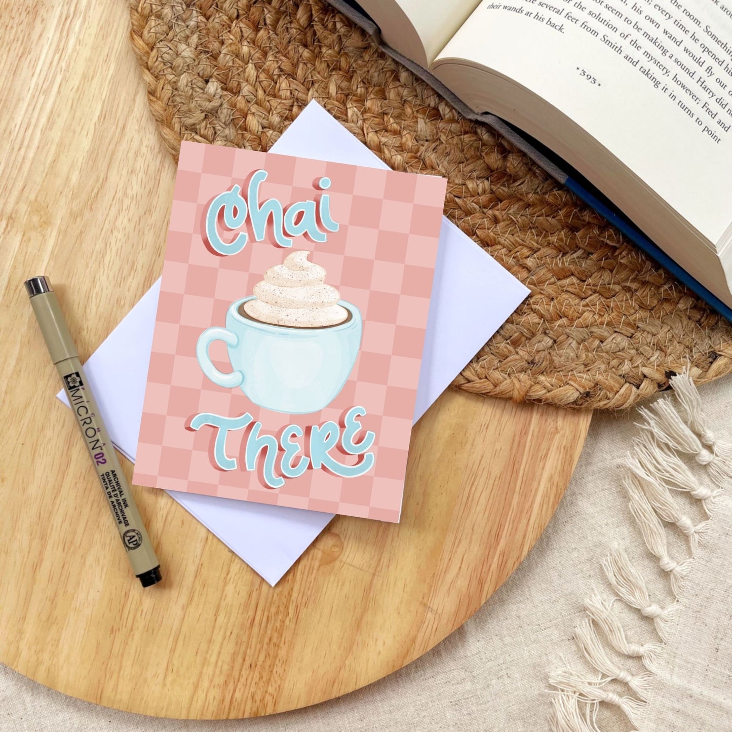 Chai There Card | Greeting Cards for Coffee Lovers