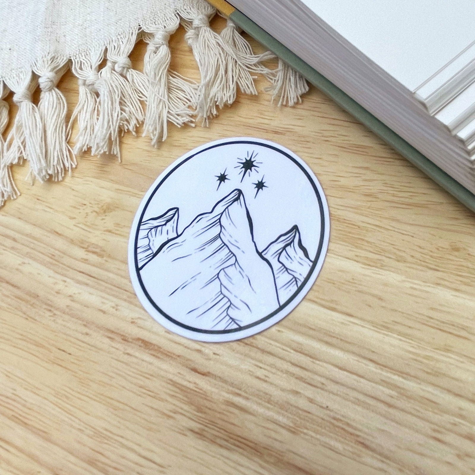 Velaris Night Court Sticker | ACOTAR Stickers | Sarah J Maas - Serafine Art & Design - 