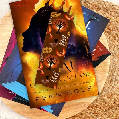 Spark of the Everflame Pattern Bookmark, Kindred’s Curse Saga by Penn Cole - Officially Licensed