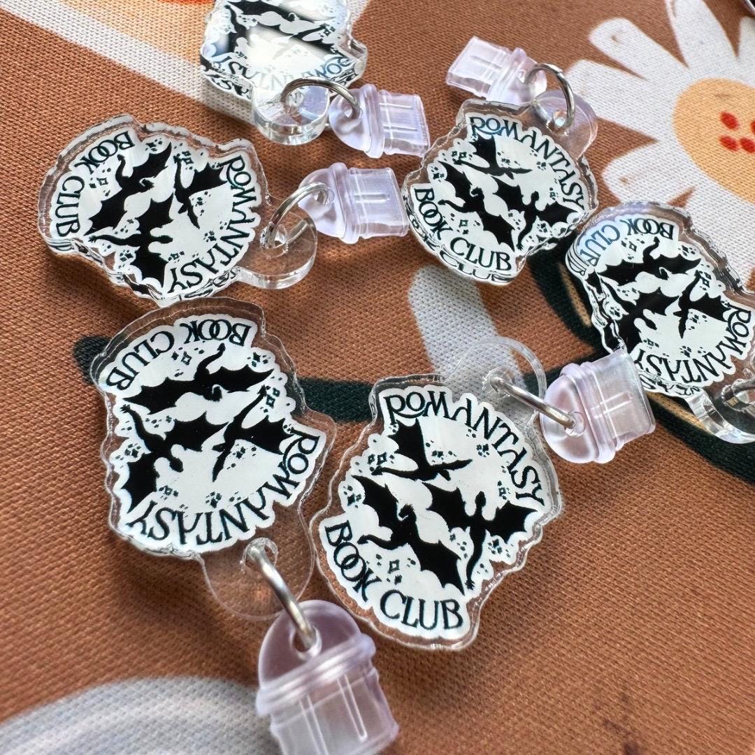 Romantasy Book Club Kindle Charm | USB-C Dust Plug