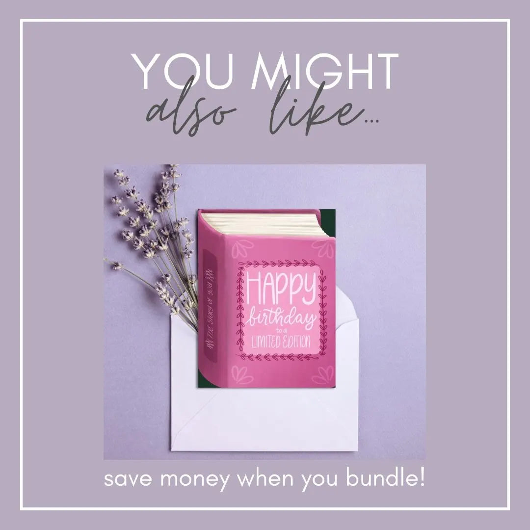 Merry Bookmas Christmas Card | Bookish Greeting Cards