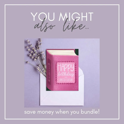 Merry Bookmas Christmas Card | Bookish Greeting Cards