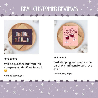 Merry Bookmas Christmas Card | Bookish Greeting Cards