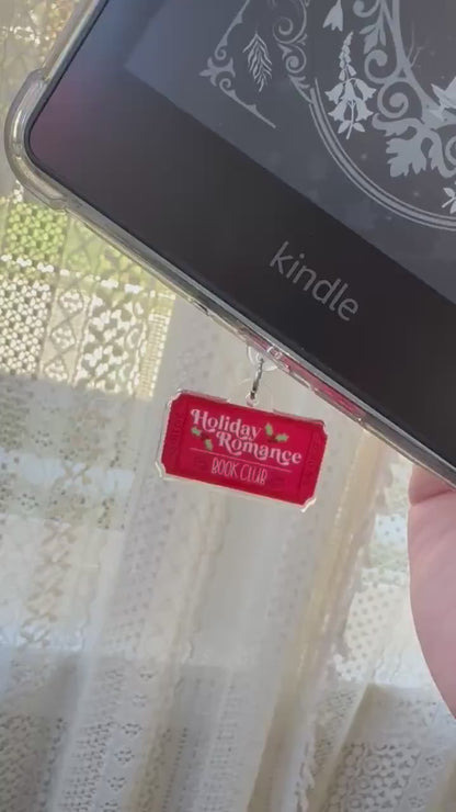 Kindle Charm | Spicy Book Club USB-C Dust Plug