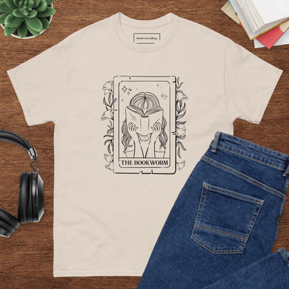 The Bookworm Tarot Card Classic Tee