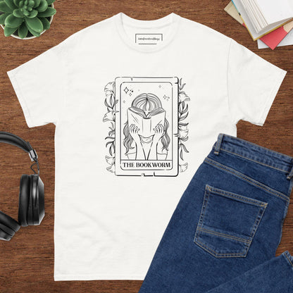 The Bookworm Tarot Card Classic Tee